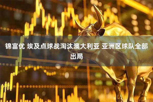 锦富优 埃及点球战淘汰澳大利亚 亚洲区球队全部出局