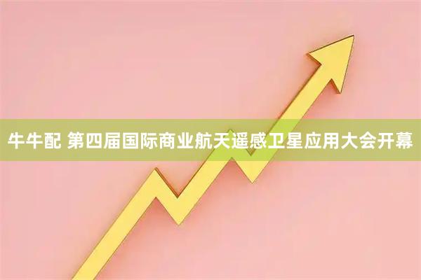 牛牛配 第四届国际商业航天遥感卫星应用大会开幕